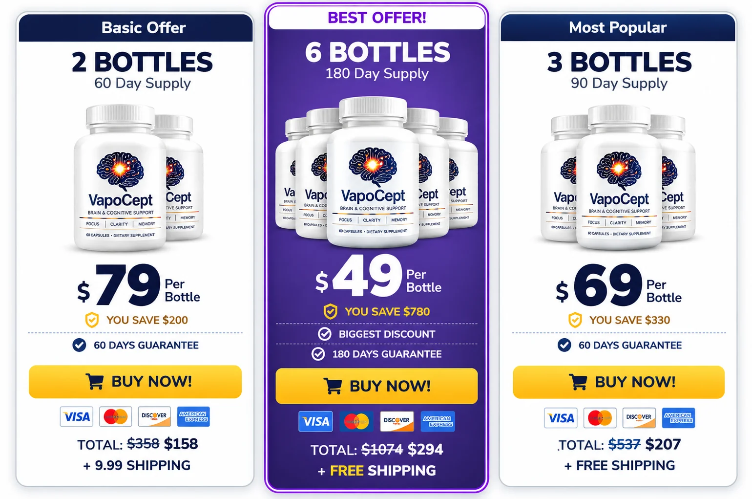VapoCept Special Discounted Pricing