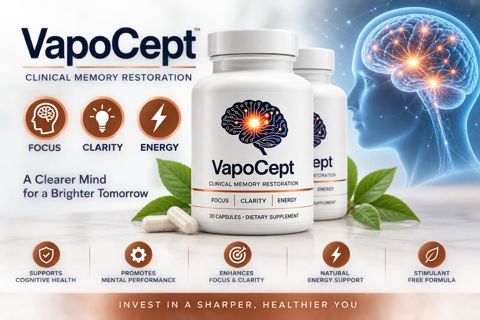 VapoCept Cognitive Wellness Supplement